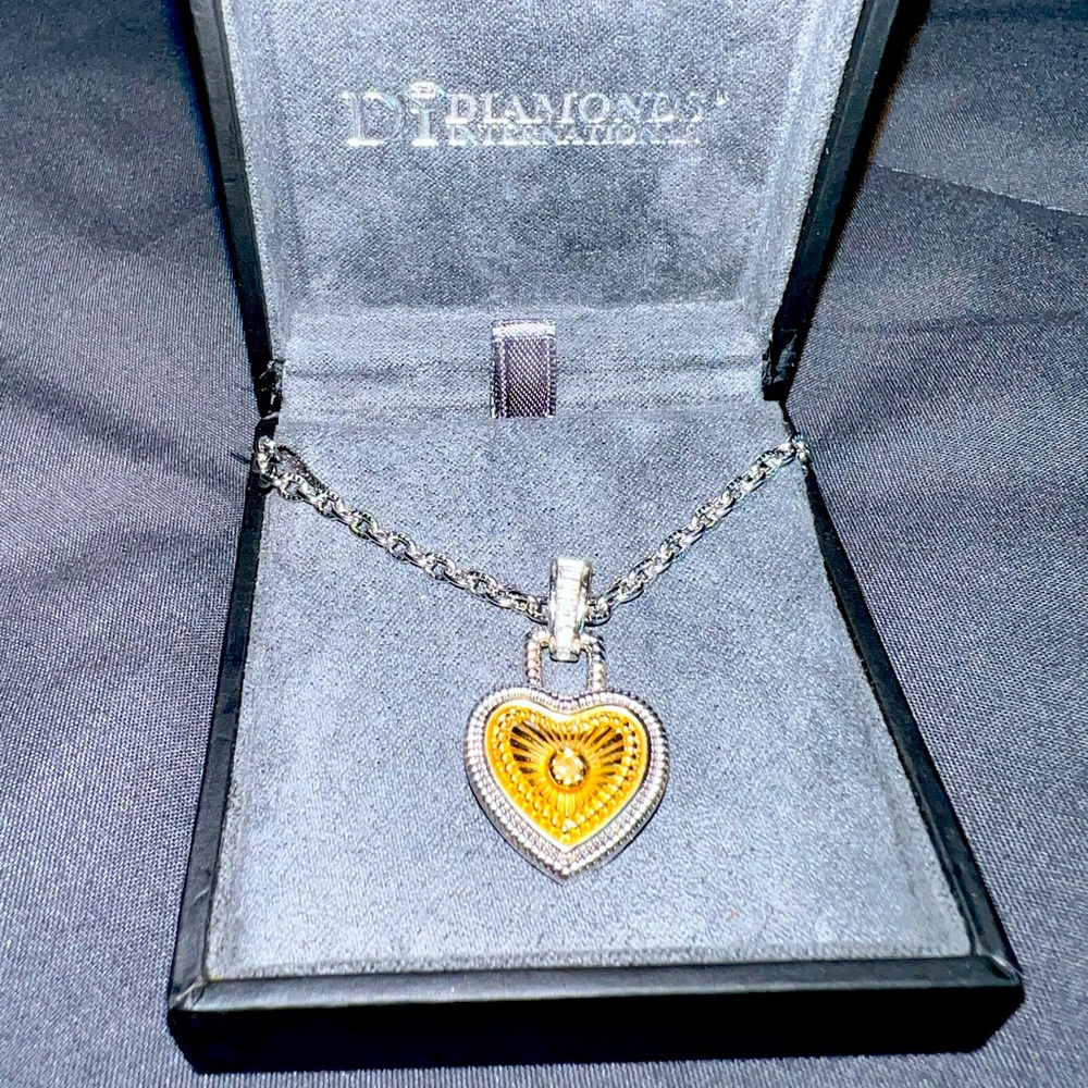 Gold/Silver Heart Necklace